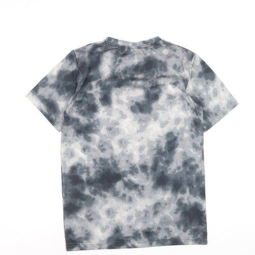 DFND Boys Grey Camo Tie-Dye Crew Neck T-Shirt 13-14 Years