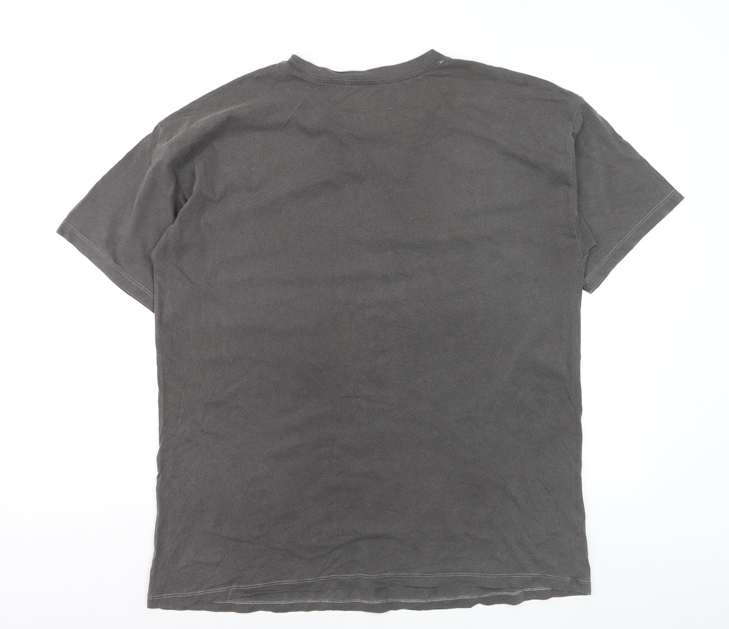 ASOS DESIGN Women’s Grey Ken Graphic Cotton T-Shirt UK 12