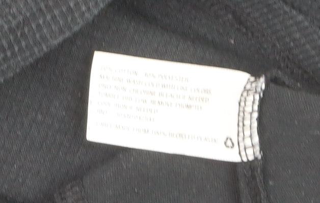 Mossimo Supply Co. Womens Black XL Long Sleeve Basic T-Shirt