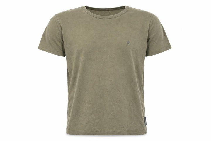 French Connection Men's Green M Crew Neck Cotton T-Shirt