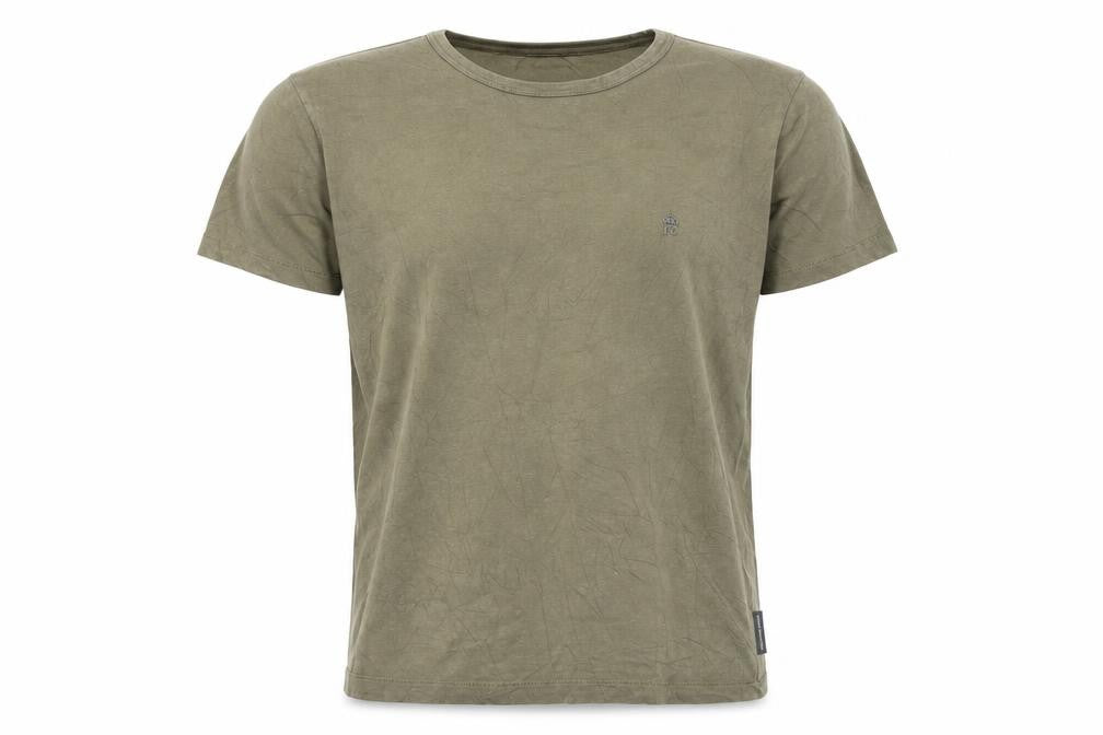 French Connection Men's Green M Crew Neck Cotton T-Shirt