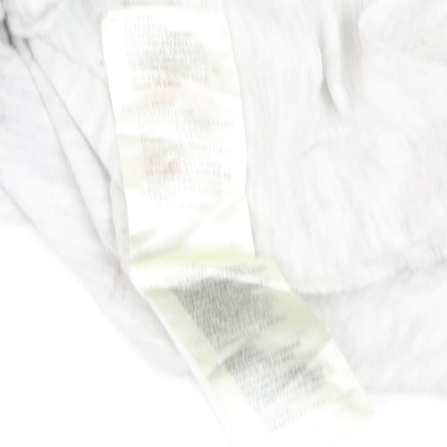 White Stuff Women's White Long Sleeve Cotton Jersey T-Shirt Size 12
