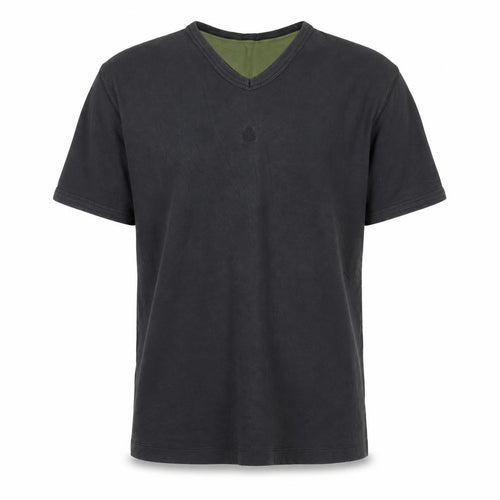 Ted Baker Men's Black V-Neck Short Sleeve T-Shirt Size L Cotton