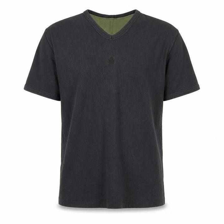 Ted Baker Men's Black V-Neck Short Sleeve T-Shirt Size L Cotton