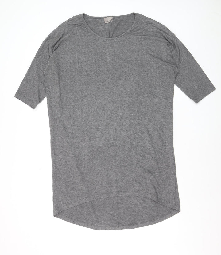 Vero Moda Women’s Grey Jersey T-Shirt Dress Size L Casual
