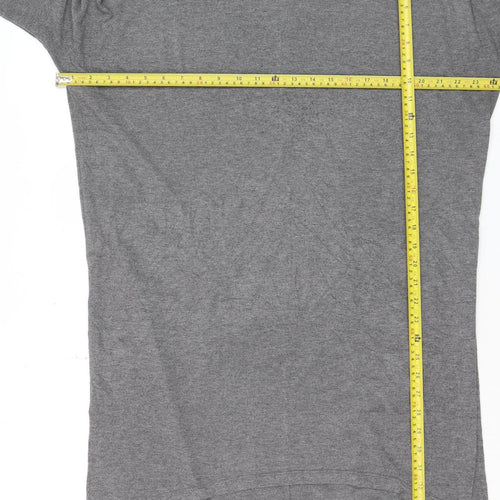 Vero Moda Women’s Grey Jersey T-Shirt Dress Size L Casual