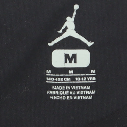 Nike Boys Black Graphic 'The Greatest Ever' T-Shirt Age 10-12 Years