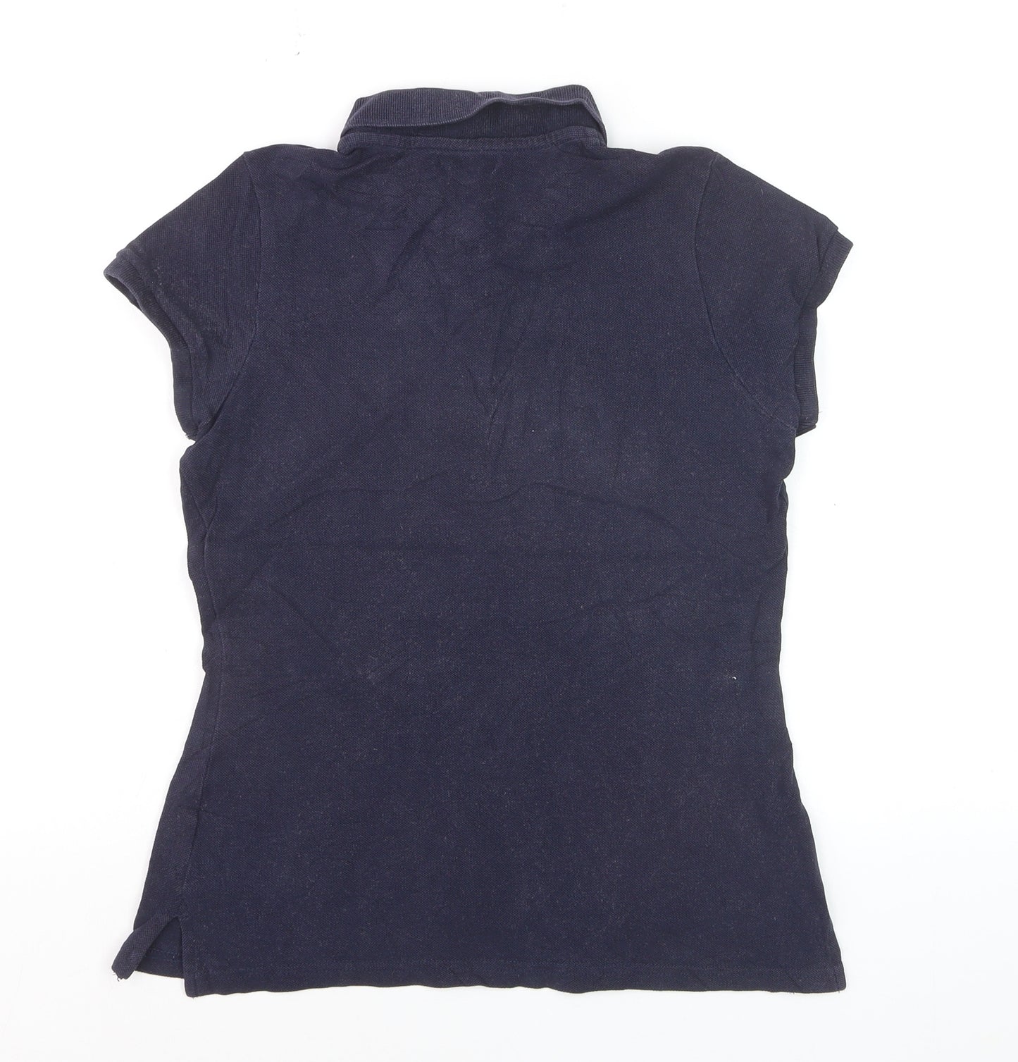 U.S. Polo Assn. Men's Navy Blue Small Cotton Short Sleeve Polo Shirt