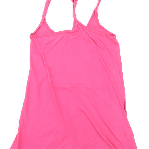 Dunnes Women Pink Racerback SpongeBob Tank Top Size 8-10