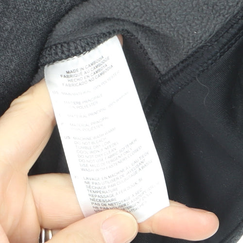 Adidas Men Black Climawarm Full Zip Hooded Activewear Jacket M