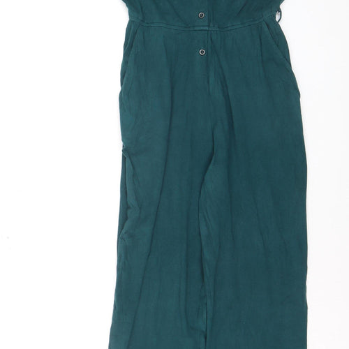Seasalt Cornwall Women’s Green Organic Cotton Jumpsuit UK 10