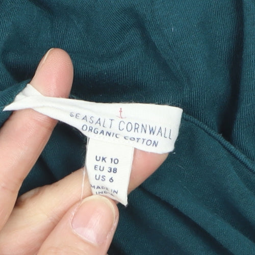 Seasalt Cornwall Women’s Green Organic Cotton Jumpsuit UK 10