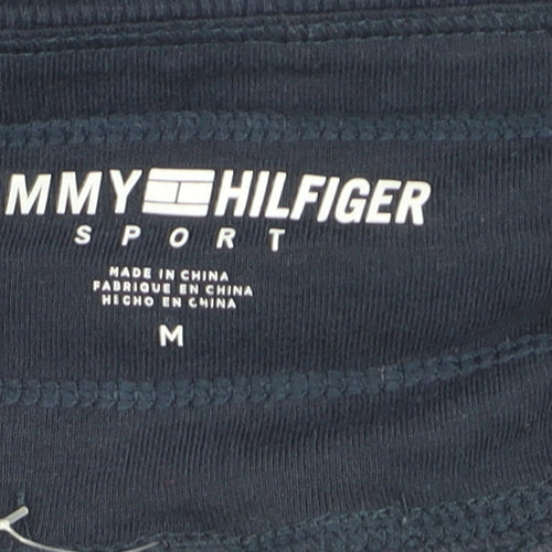 Tommy Hilfiger Womens Blue Velour Jogger Sweatpants Size M