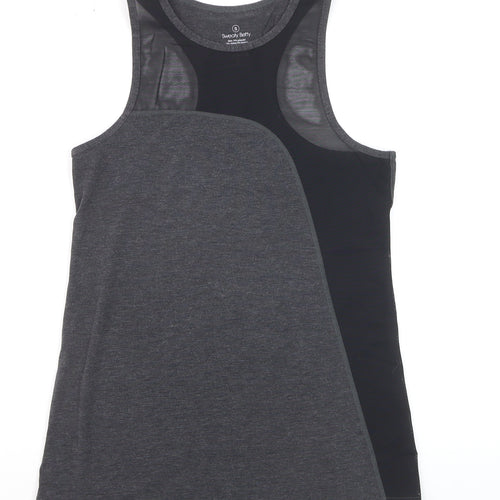 Sweaty Betty Womens Grey S Racerback Athletic Tank Top