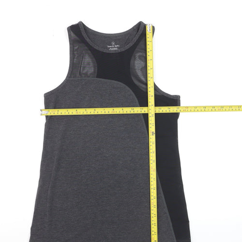 Sweaty Betty Womens Grey S Racerback Athletic Tank Top