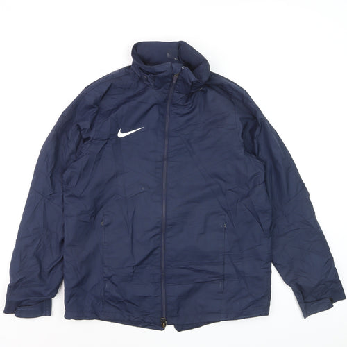 Nike Boys Blue XL Waterproof Windbreaker Jacket Storm-Fit