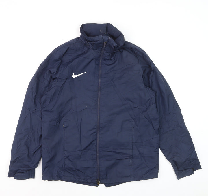 Nike Boys Blue XL Waterproof Windbreaker Jacket Storm-Fit