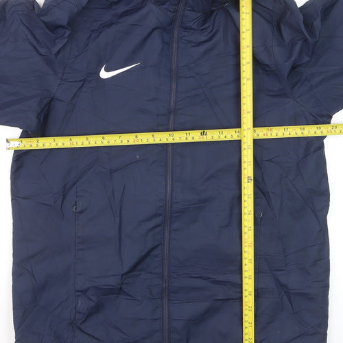 Nike Boys Blue XL Waterproof Windbreaker Jacket Storm-Fit
