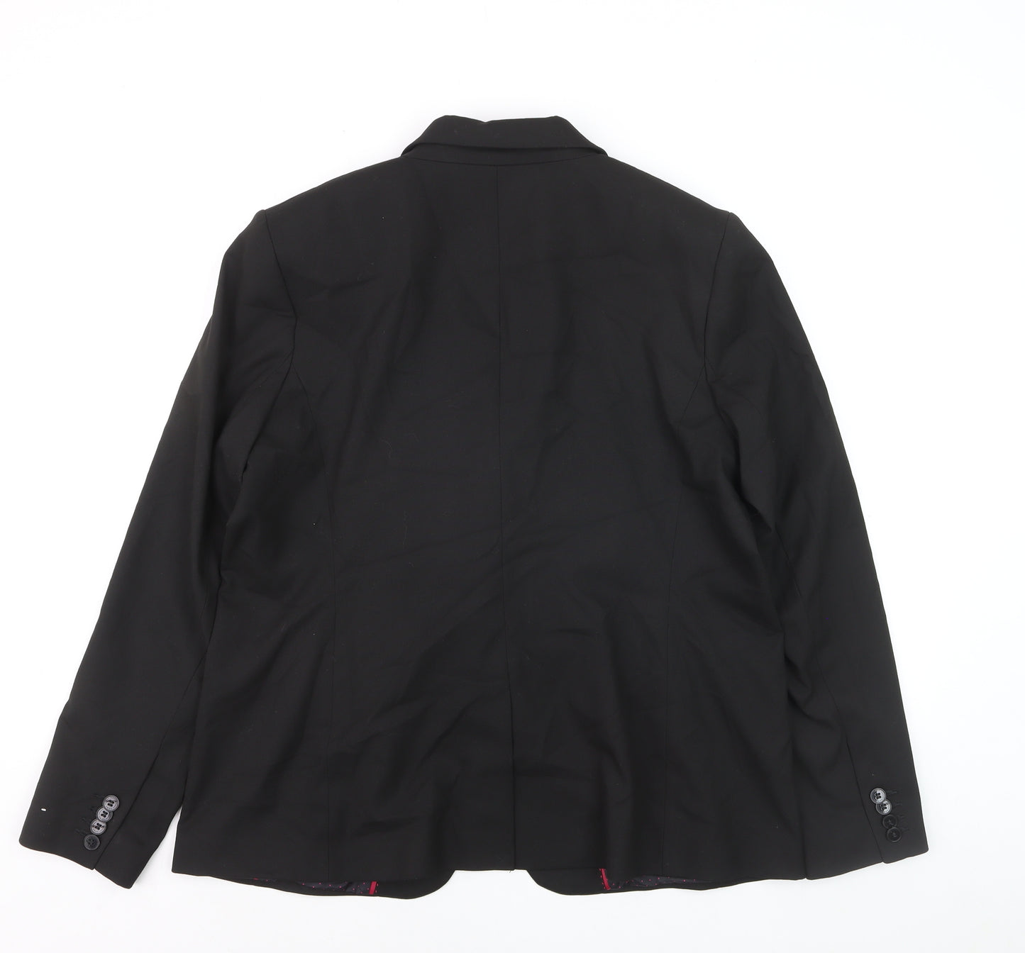 Next Tailoring Women’s Black Blazer Size 18 Classic Single-Breasted Jacket