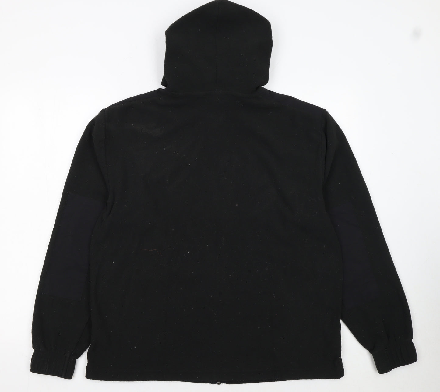 Puma Men's Black Full Zip Hoodie Size S Sportswear Fleece Jacket