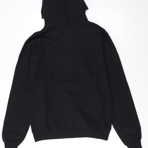Champion Men's Black Pullover Hoodie Small University Graphic Fleece