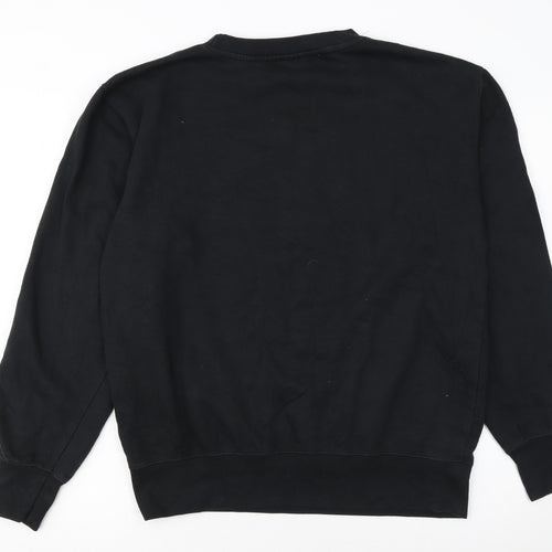 MV Sport Men's Black Endicott College Pullover Sweatshirt Size S