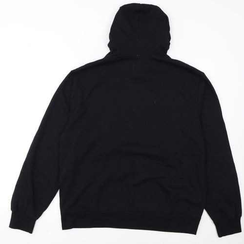Mario Kart Mens Black XL Pullover Hoodie Graphic Cotton Blend