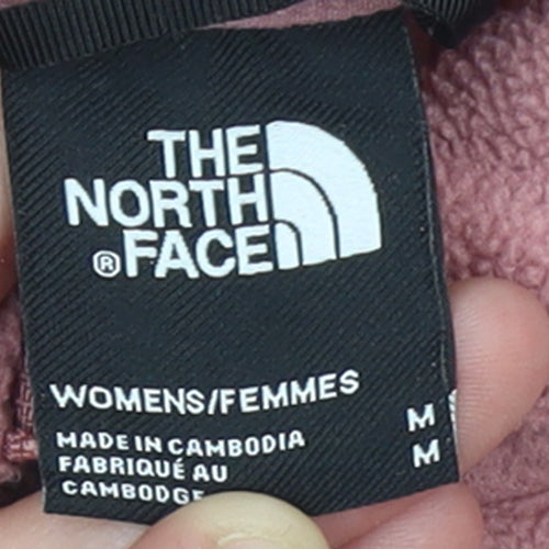 The North Face Womens Pink Fleece Pullover Sweatshirt Medium