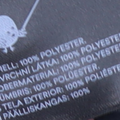 Monki Women's Black Beige Fleece Pullover Sweatshirt Size M