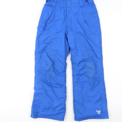 Muddy Puddles Boys Blue 5-6 Years Waterproof Snow Pants