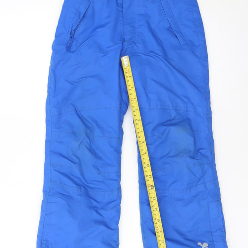 Muddy Puddles Boys Blue 5-6 Years Waterproof Snow Pants