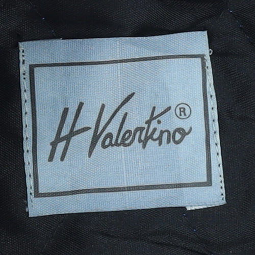 H Valentino Men's Red Check Flannel Cotton Lined Jacket Size M
