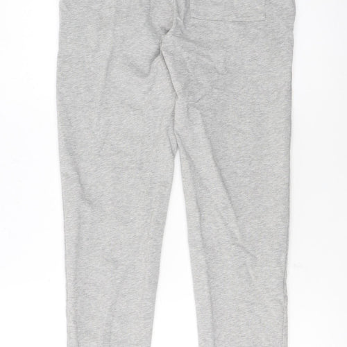 Tommy Hilfiger Boys Grey Jogger Trousers Size 164 Cotton Blend