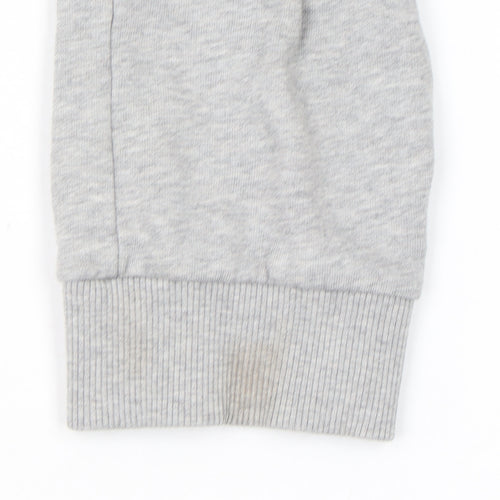 Tommy Hilfiger Boys Grey Jogger Trousers Size 164 Cotton Blend