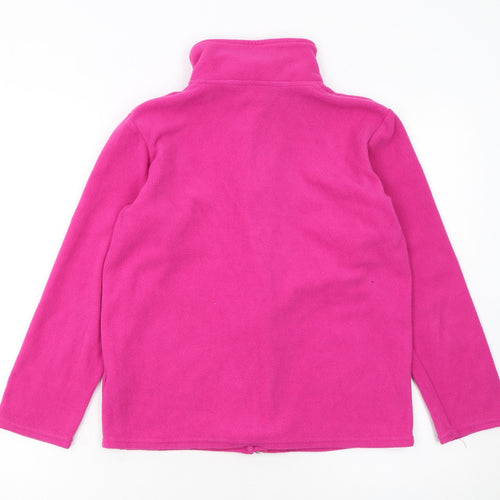 Freedom Trail Women’s Pink Full Zip Fleece Jacket Size 6 Classic Fit