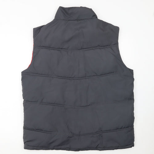 Joules Men's Grey Padded Bodywarmer Gilet XL Polyester Outdoor
