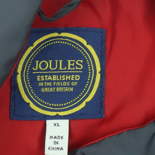 Joules Men's Grey Padded Bodywarmer Gilet XL Polyester Outdoor