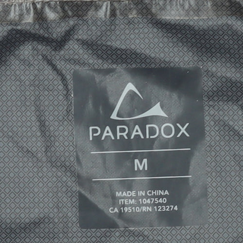 Paradox Men's Blue Waterproof Hooded Rain Jacket Size M