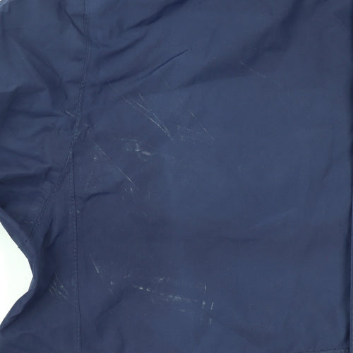 Paradox Men's Blue Waterproof Hooded Rain Jacket Size M