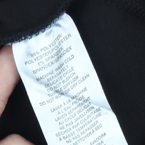 Calvin Klein Women’s Black XS Fleece Zip Jacket Quick Dry