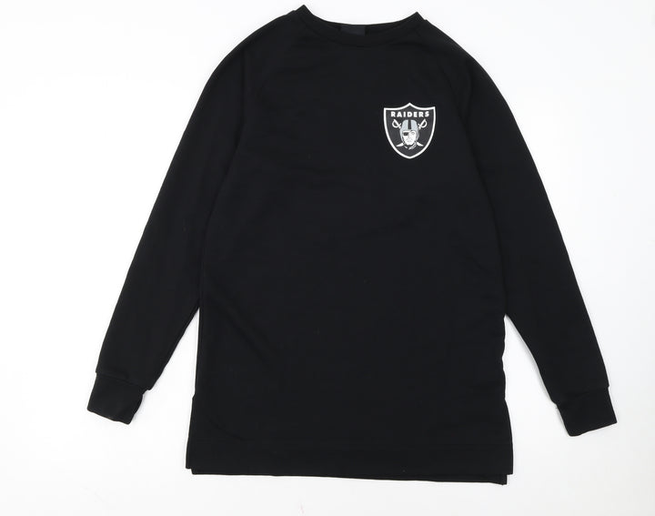 NFL Team Apparel Women’s Black XS Pullover Raiders Sweatshirt