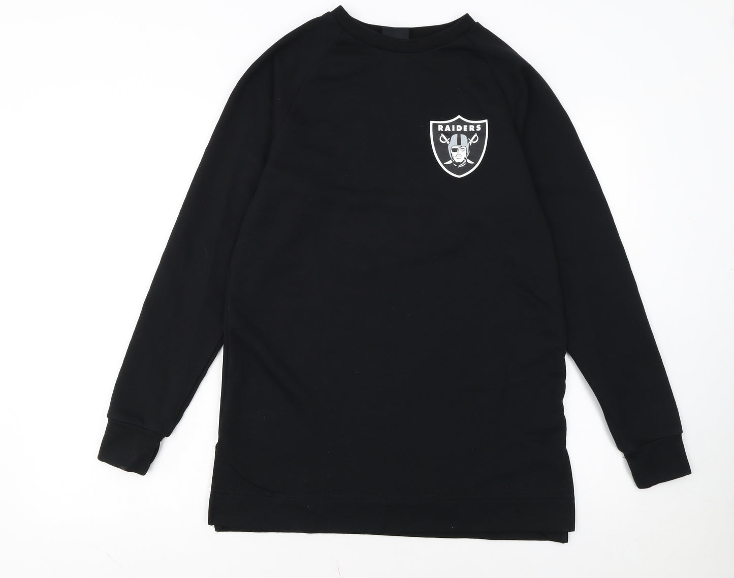 NFL Team Apparel Women’s Black XS Pullover Raiders Sweatshirt