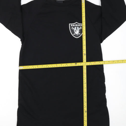 NFL Team Apparel Women’s Black XS Pullover Raiders Sweatshirt