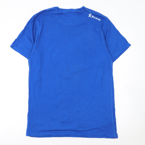 Kukri Men's Blue Hong Kong Sevens 2017 Cotton T-Shirt Size S