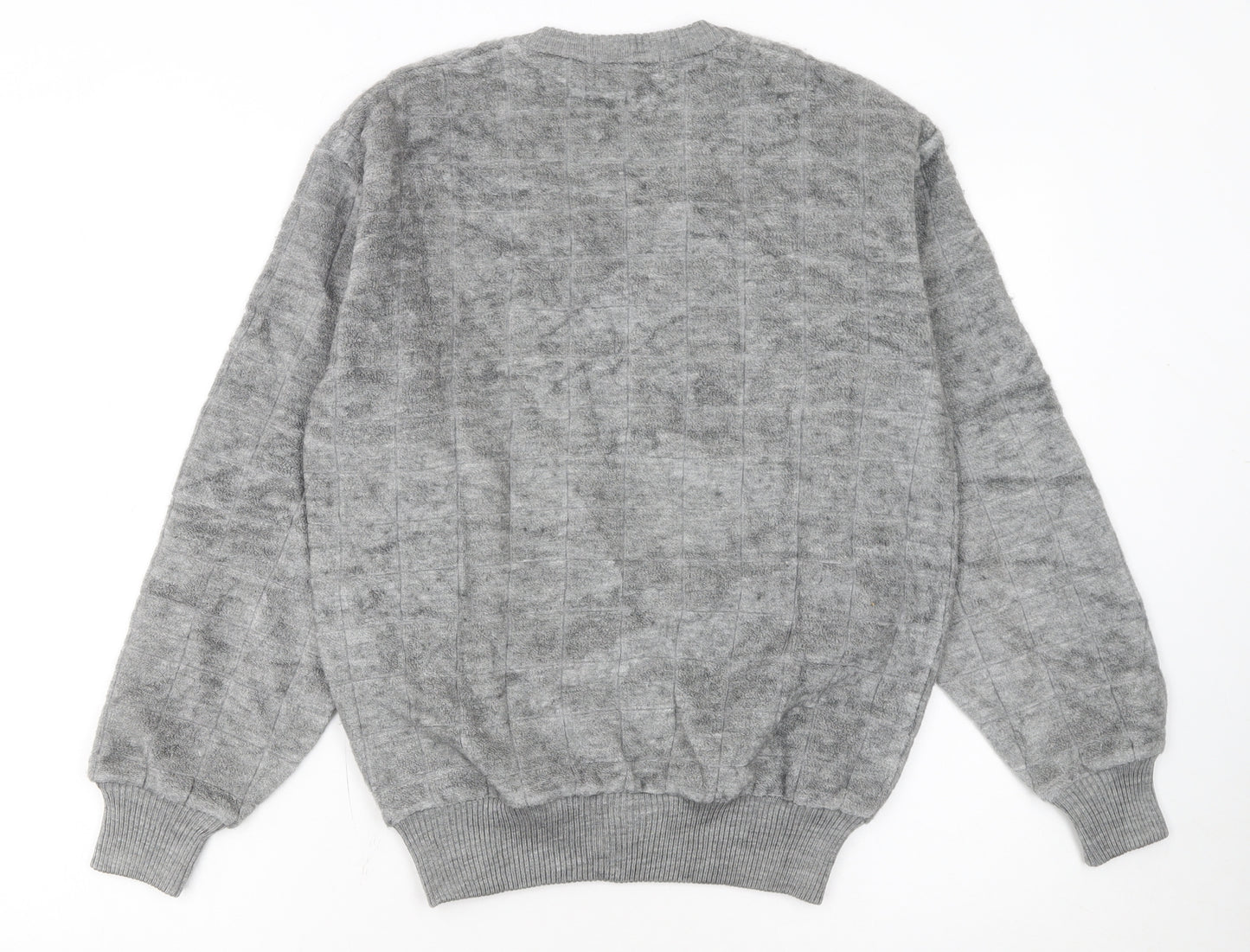 Lindbergh Women's Grey V-Neck Pullover Sweater Size M