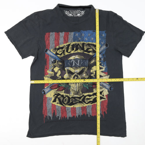 Next Studio Legends Guns N' Roses Black Men's L Rock Band T-Shirt