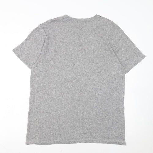 Crash Bandicoot Grey Graphic Men's T-Shirt Medium Cotton Regular Fit