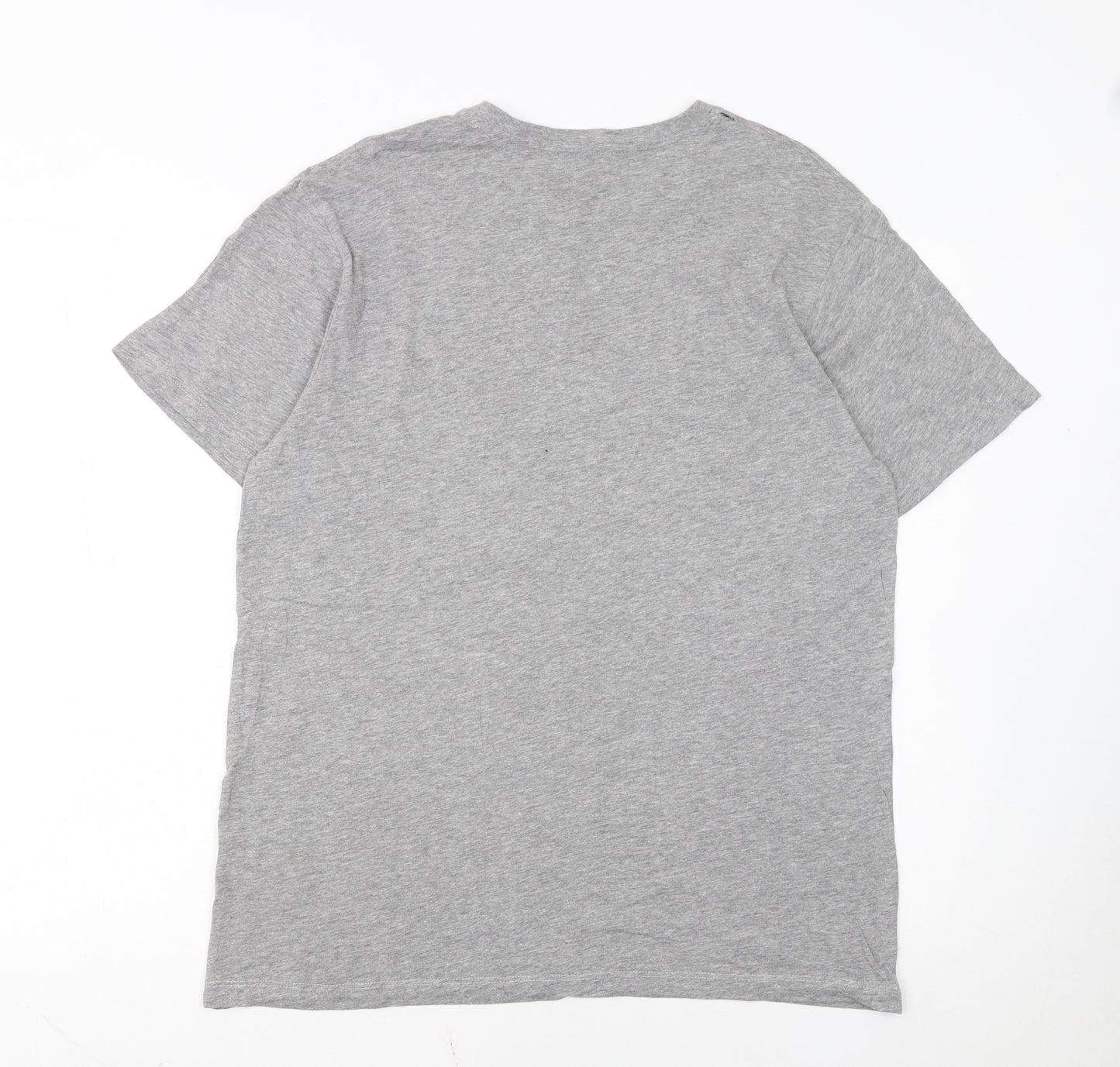 Crash Bandicoot Grey Graphic Men's T-Shirt Medium Cotton Regular Fit
