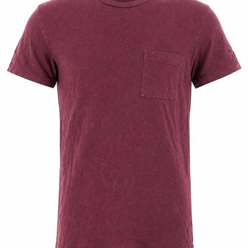 Jack Wills Men's Burgundy Crew Neck Short Sleeve T-Shirt XS