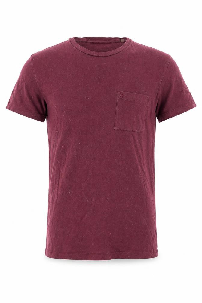 Jack Wills Men's Burgundy Crew Neck Short Sleeve T-Shirt XS